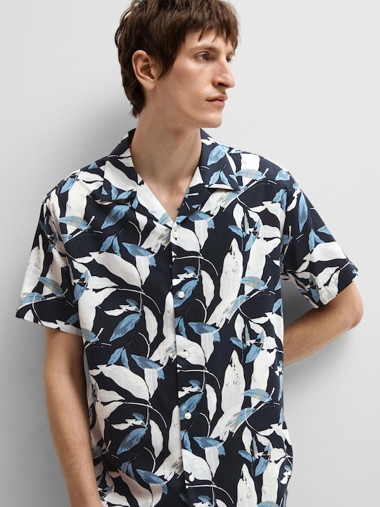 Produktbild Selected Homme Cuban Collar Hemd (L)