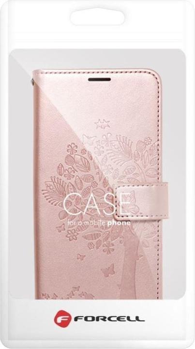 Produktbild Forcell Back panel cover OEM MEZZO Book case for IPHONE 12 / 12 PRO tree rose gold (Apple iPhone 12 Pro)