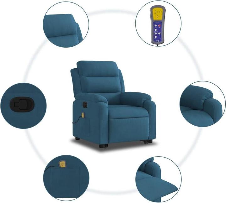 Image du produit vidaXL Massagesessel mit Aufstehhilfe