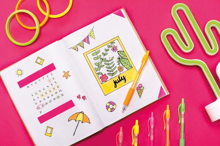 Actual product image Pilot G-2- NEON - Gel roller (Green)