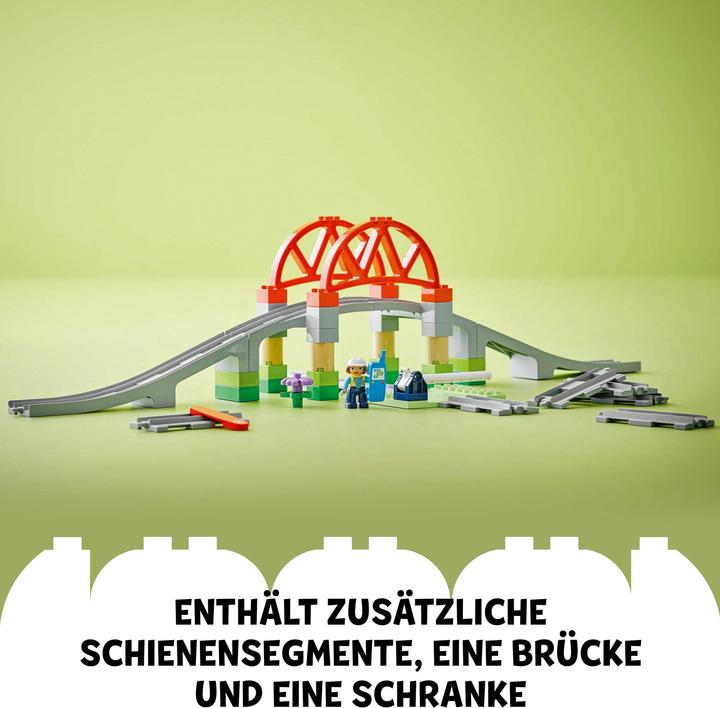 Image du produit LEGO Pont ferroviaire et rails - Kit d'extension (10426)