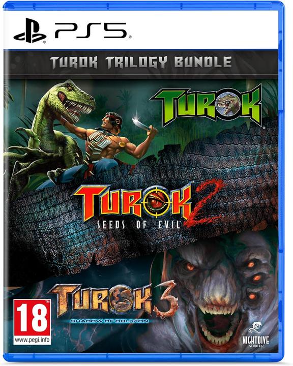 Immagine prodotto U&I Entertainment Turok Trilogy Bundle PS-5 PEGI (PS5, EN)