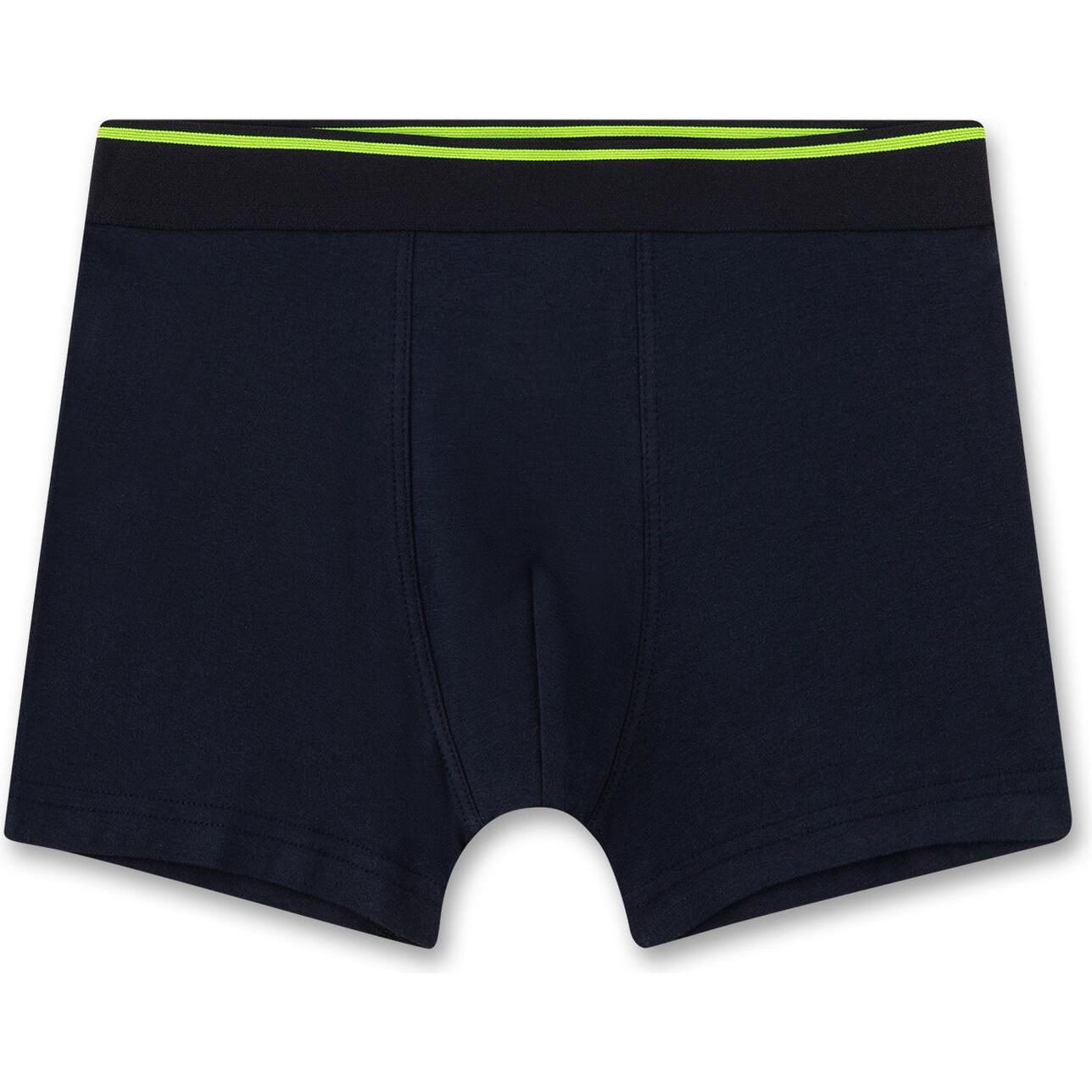 Thumbnail - Sanetta, Unisex, Unterhosen, Kid's DP Hipshort 348886+348887, Grün, (176, 2er Pack)
