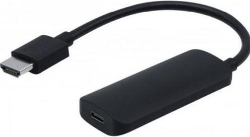 Générique Cavo adattatore da HDMI2.0 AM a custodia ABS USB-C +Micro USB F (USB-C, 15 cm)