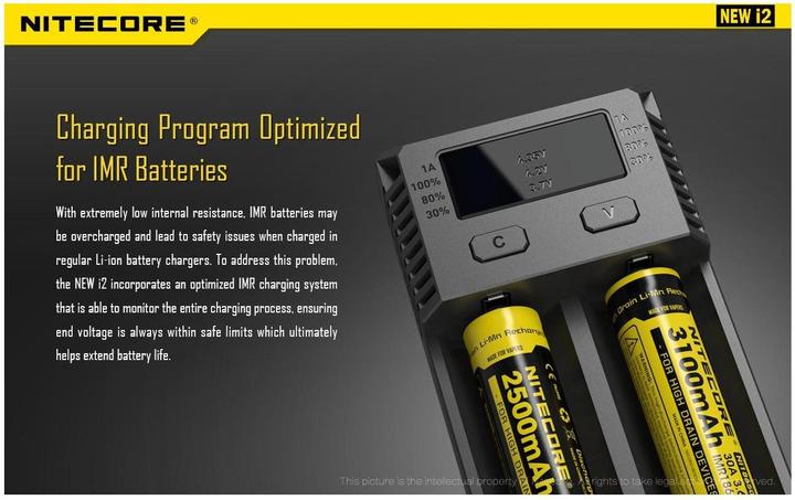 Produktbild Nitecore New i2 (1 Stk., C, D, AAAA, AAA, AA, Ladegerät ohne Akku)