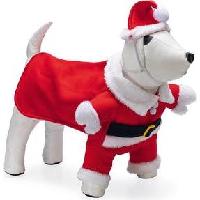 Beeztees Weihnachtsmannkostüm (Hundepullover), Hundebekleidung