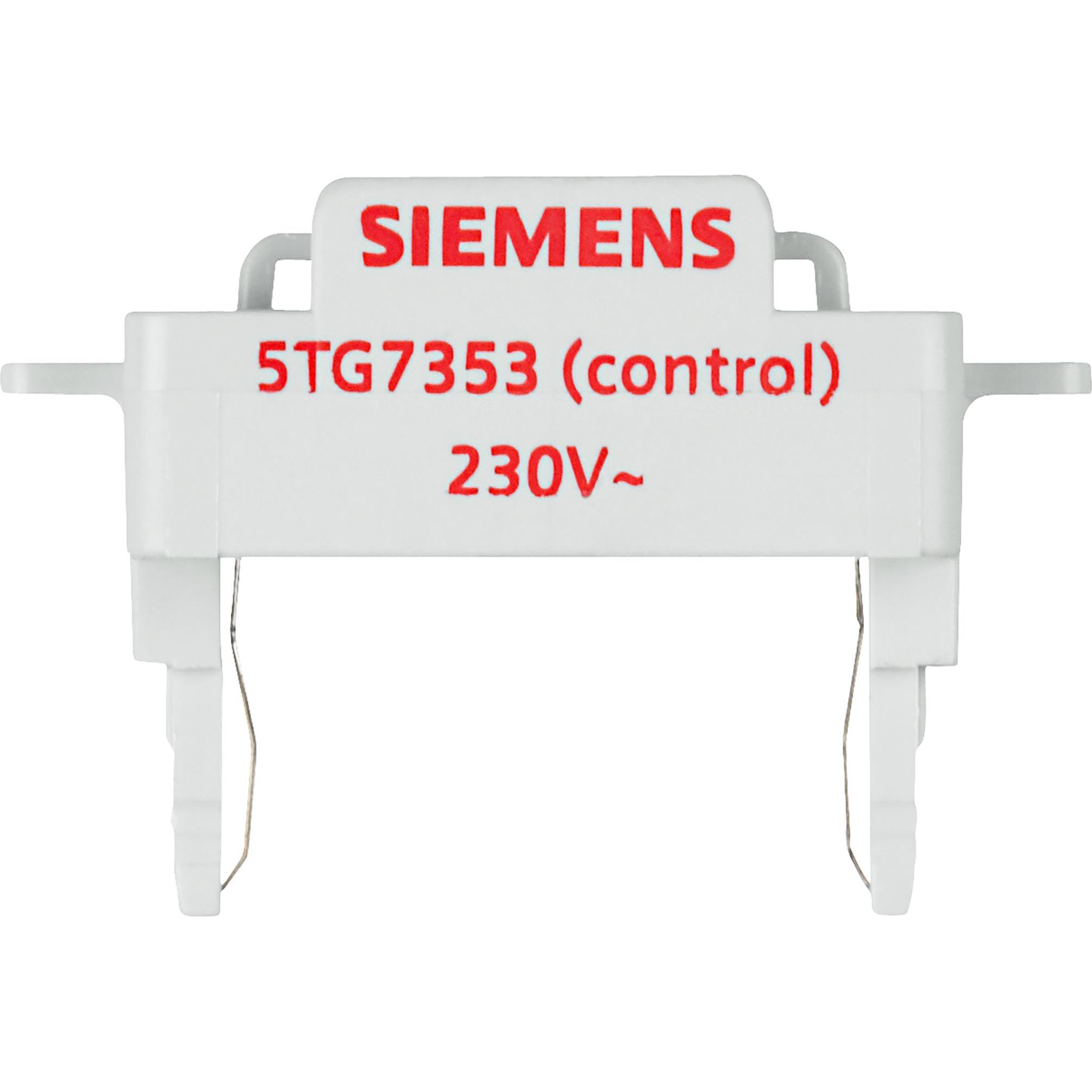 Siemens, Zubehör Schalterprogramm, LED-Steckeinsatz 230V Schalter 5TG7353