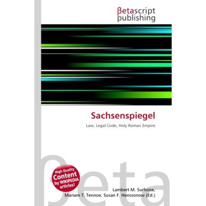 Sachsenspiegel, Fachbücher
