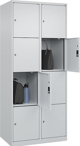 Actual product image kaiserkraft 4-compartment locker Evolo PLUS (80 cm, 185 cm)