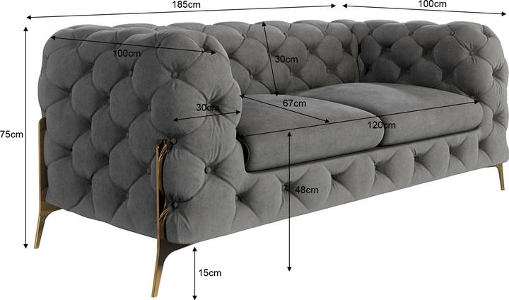 Produktbild Ropez Chelsea Bis (2-Sitzer)