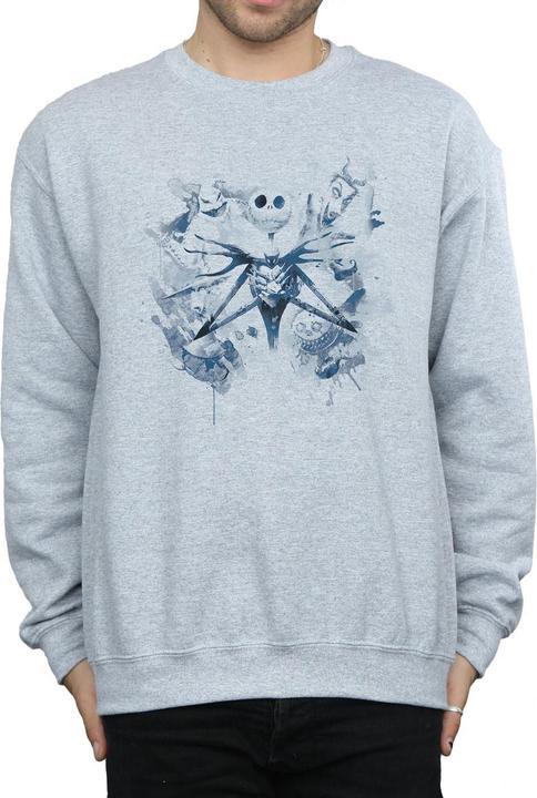 Produktbild Disney Nightmare Before Christmas Paint Spray Carers Sweatshirt (L)