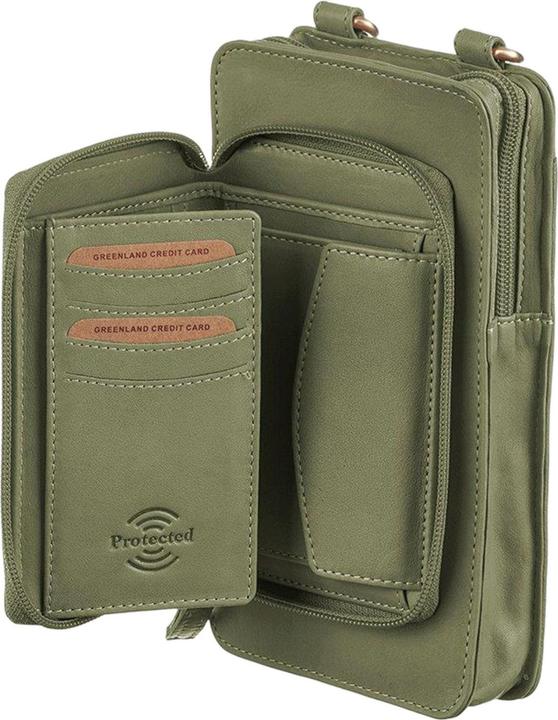 Actual product image Greenland Nature Nature Soft mobile phone case wallet leather 11 cm