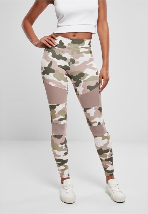 Actual product image Urban Classics Ladies Camo Tech Mesh Leggings (3XL)