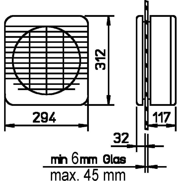 Thumbnail - Helios, Belüftungsventilator, Fenster- und Wandventilatoren XPELAIR