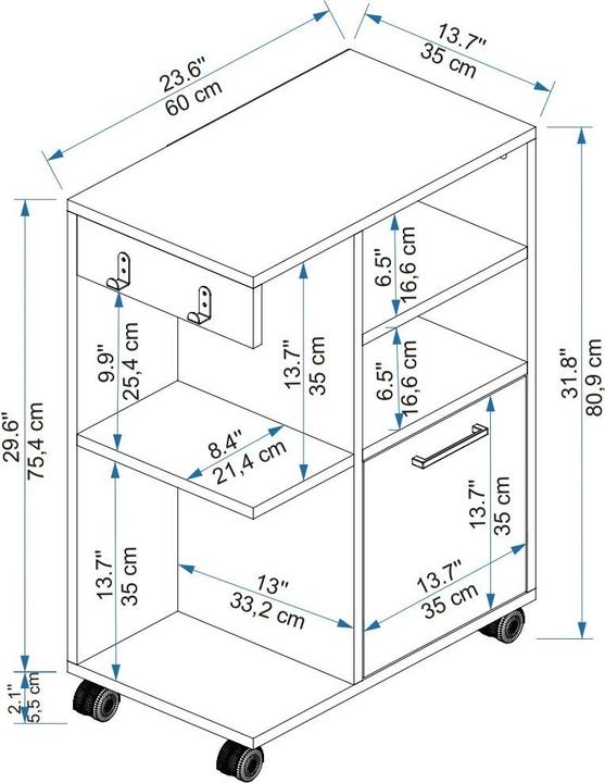 Image du produit Homitis Rebusa (80.90 x 35 x 60 cm)