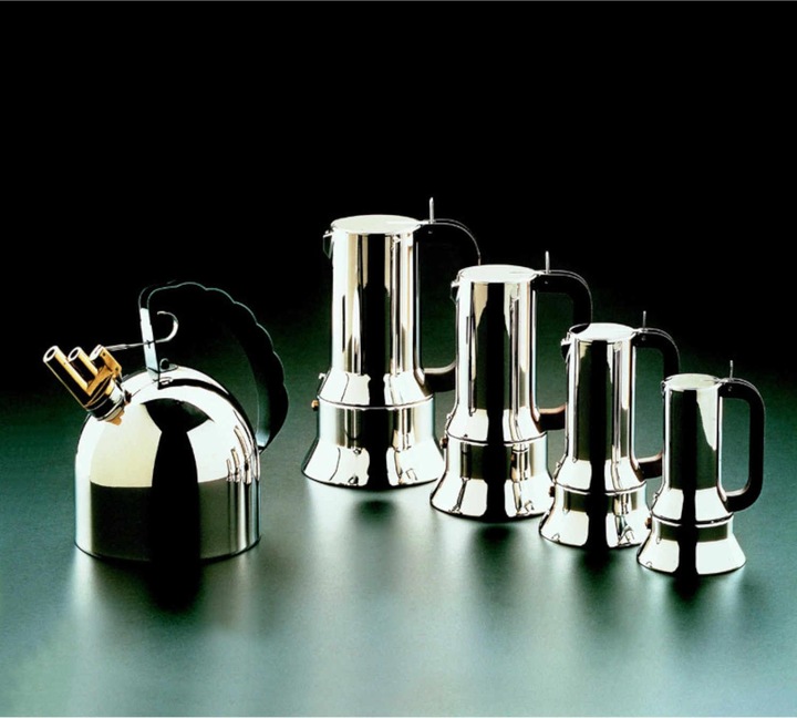 Produktbild Alessi Espresso/Kaffeekocher Richard Sapper (1 T.)