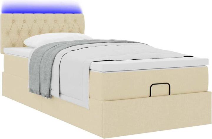 Produktbild vidaXL Ottoman-Bett (90 x 190 cm)