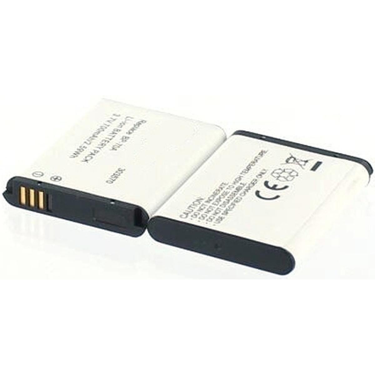 AGI 38291 Wiederaufladbare Batterie Lithium-Ion (Li-Ion) 600 mAh 3,7 V (Akku), Kamera Stromversorgung, Schwarz