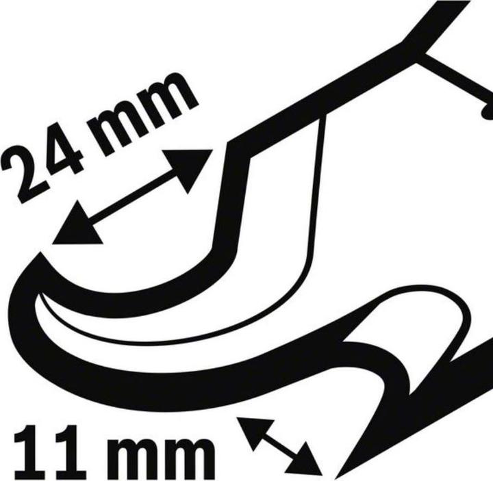 Actual product image Bosch Zubehör HCS Cutting Knives Accessories