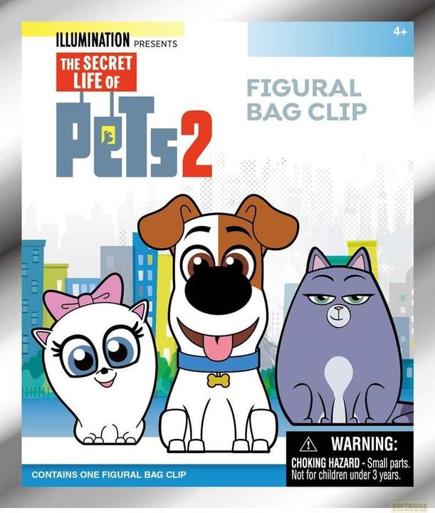 Actual product image Monogram Int. Pets 3D PVC bag tags Series 1 Display (24)