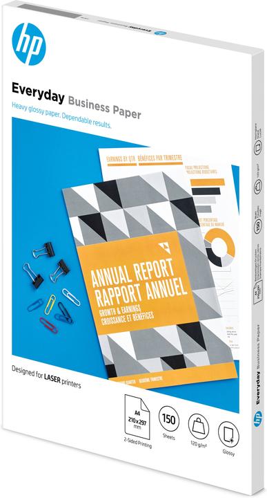 Image du produit HP Papier FSC de tous les jours A4 7MV82A Laser Brillant 120g 150 feuilles (120 g/m², 150 x, A4)
