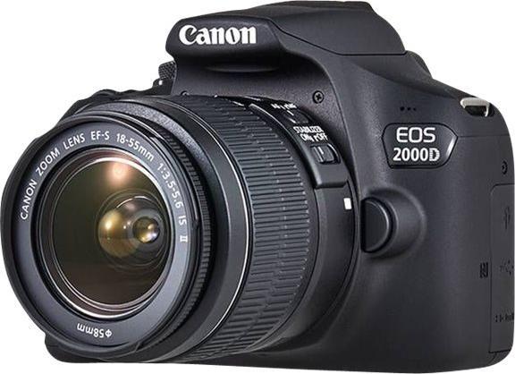 Canon EOS 2000D Kit EF-S 18-55 mm III + EF 75-300 mm III (18 - 55 mm, 24.10 Mpx, APS-C / DX)