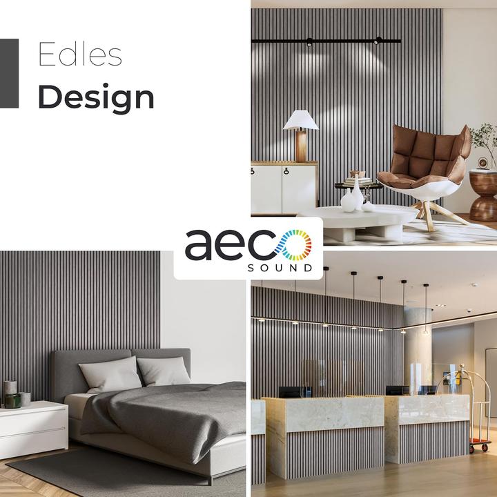 Produktbild Aeco Sound 2-teiliges Akustikpaneele-Set (1.44 m², 120 x 60 cm)