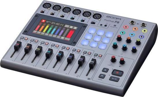Actual product image Zoom P8 Podtrak with BTA-2 Bluetooth adapter with cloth (Multitrack recorder)