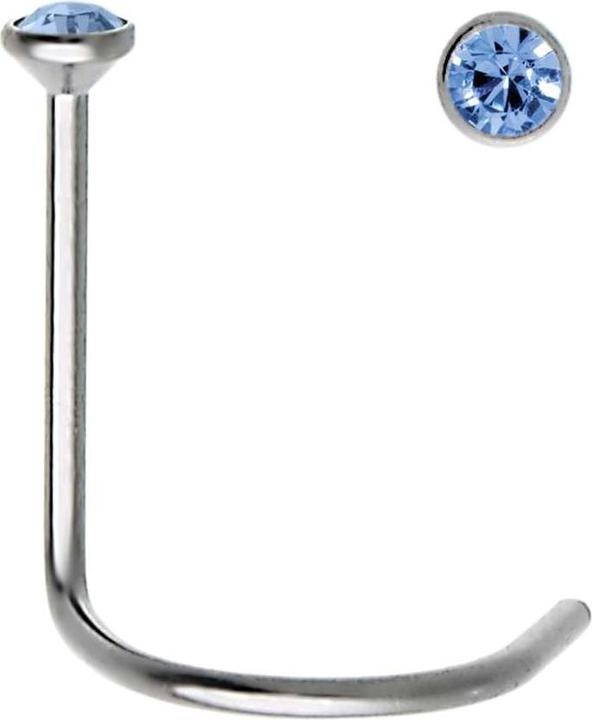 Produktbild Bijouteria Nasenpiercing (Edelstahl, Kristall)