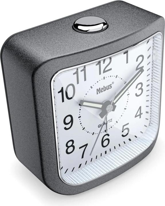 Produktbild Mebus 56988 Grau Quarzwecker