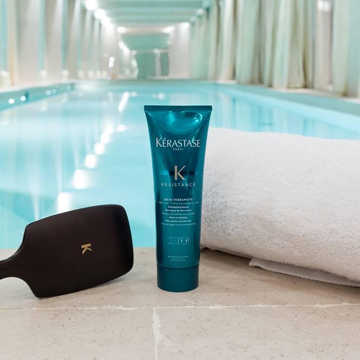 Produktbild Kérastase Résistance Bain Thérapiste (250 ml, Flüssiges Shampoo)