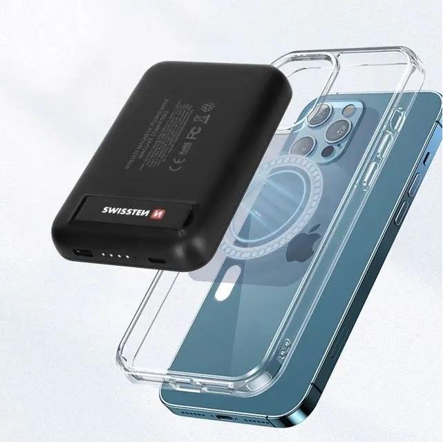 Image du produit Swissten Chargeur de secours sans fil magnétique (5000 mAh, 20 W, 18.50 Wh)