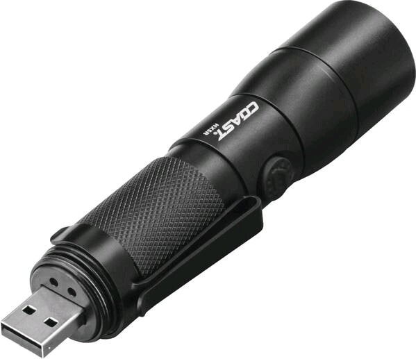 Produktbild Coast HX5R wiederaufladbare Taschenlampe 620 Lumen (10.20 cm, 400 lm)