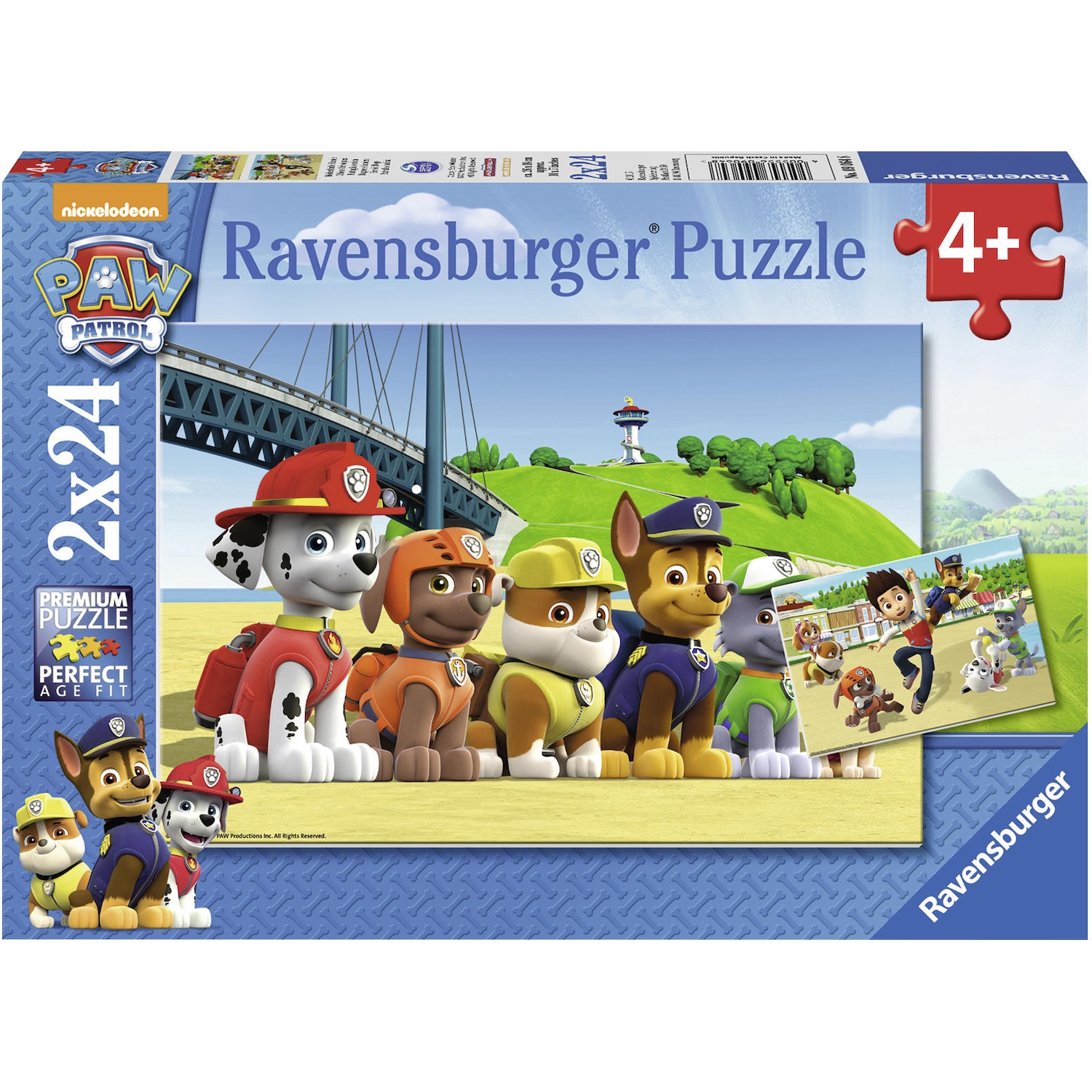 Ravensburger Paw Patrol - Brave Dogs (24 Teile)