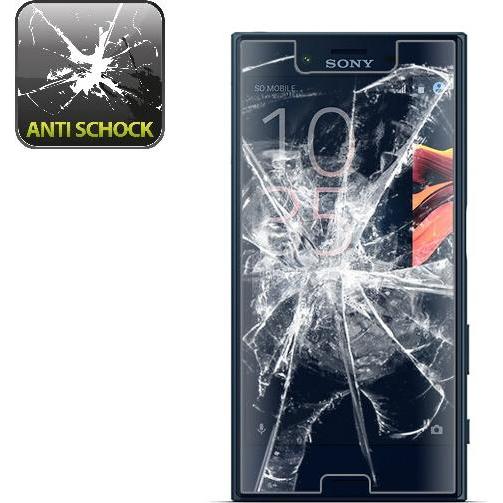 Protectorking 3x Panzerfolie Anti-Shock matt entspiegelt (1 Stück, Sony Xperia XZ), Smartphone Schutzfolie