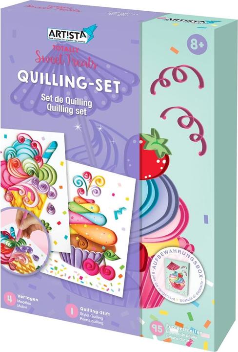 Actual product image Artista Quilling set sweets