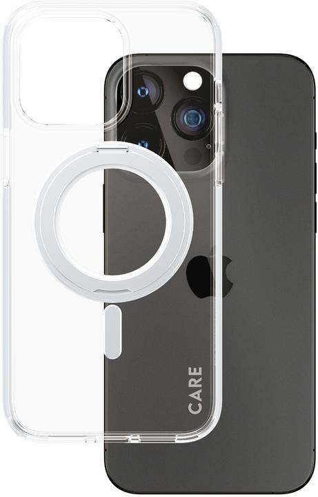 Care Caratteristiche della custodia Kickstand&MagSafe in argento (Apple iPhone 15 Plus)