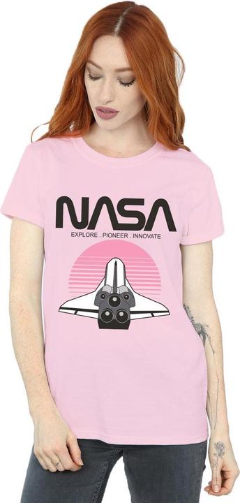 Immagine prodotto Nasa Space Shuttle Sunset Maglietta Ampia Donna (M)