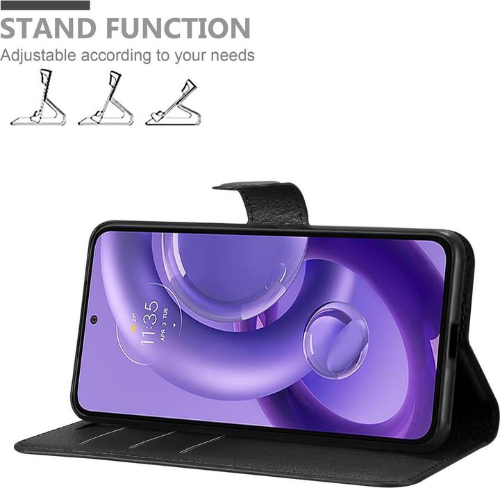 Actual product image Cadorabo Case for Motorola EDGE 30 NEO with Stand function (Motorola Edge 30 Neo)