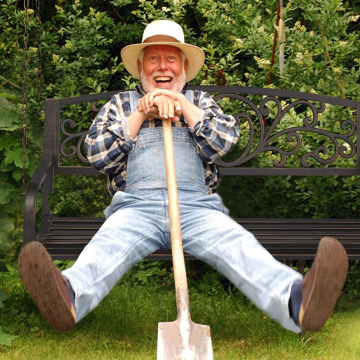 Actual product image Relaxdays Suspension bench