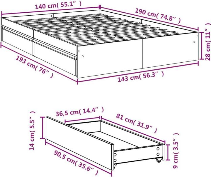 Immagine prodotto VidaXL Khai (140 x 190 cm)