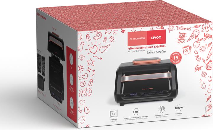 Produktbild Livoo Luftfritteuse & Grill 6 L
