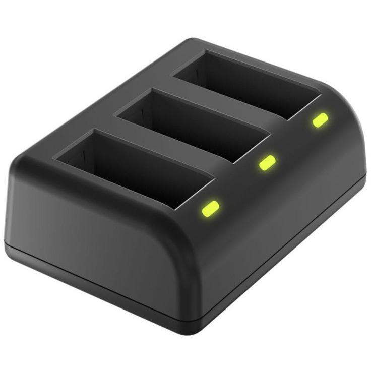 Newell battery SDC-USB three-channel charger for AHDBT-901 batteries (Ladegerät), Kamera Stromversorgung, Schwarz