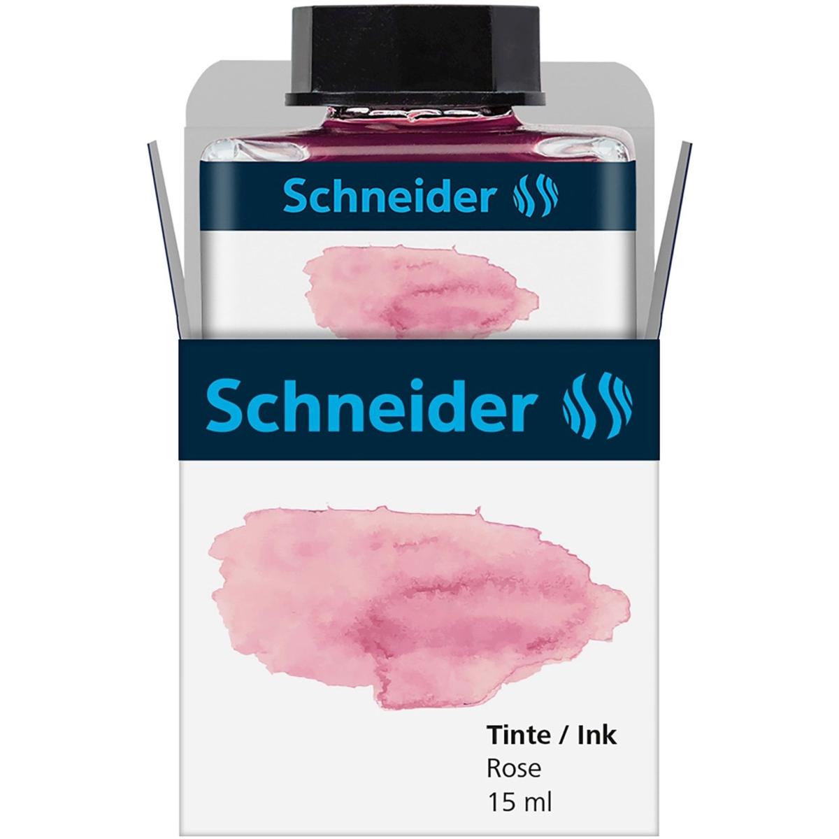 Thumbnail - Schneider, Ersatzpatrone, Tintenglas 15ml Pastell rose (Nachfülleinheit, Rosa)