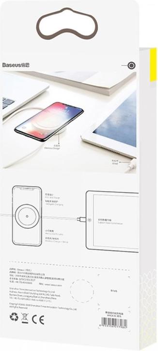 Actual product image Baseus Wireless Charger with Lightning Cable