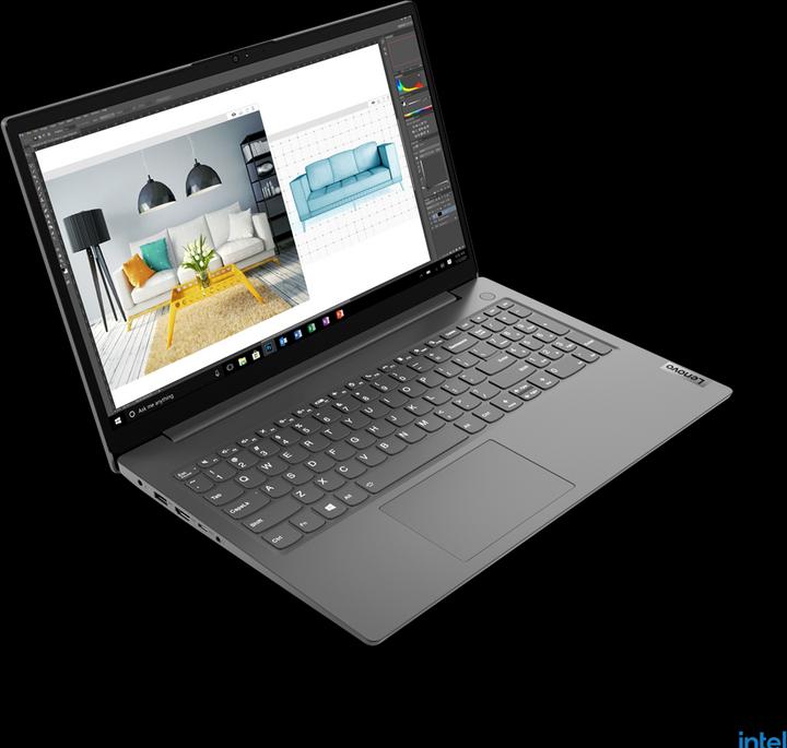 Actual product image Lenovo V15 G2 ITL 82KB (15.60", Intel Core i3-1115G4, 8 GB, 256 GB, DE)