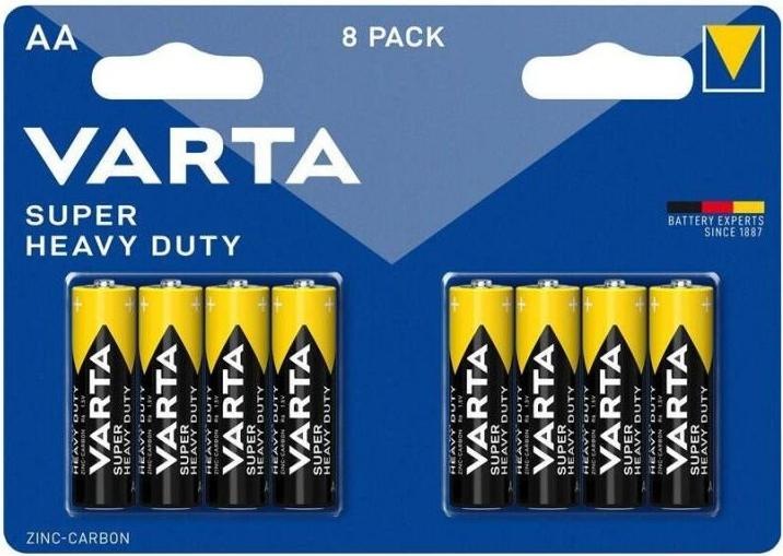 Immagine prodotto Varta SUPERLIFE AA Batteria monouso Stilo AA Zinco-Carbonio (8 pz., AA)