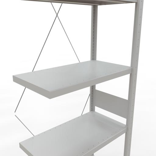 Actual product image Schulte Lagertechnik MULTIplus250 boltless bay system with cross brace