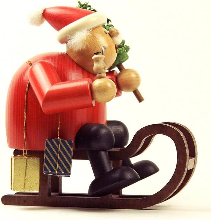 Image du produit KWO Räuchermann - Père Noël avec traîneau