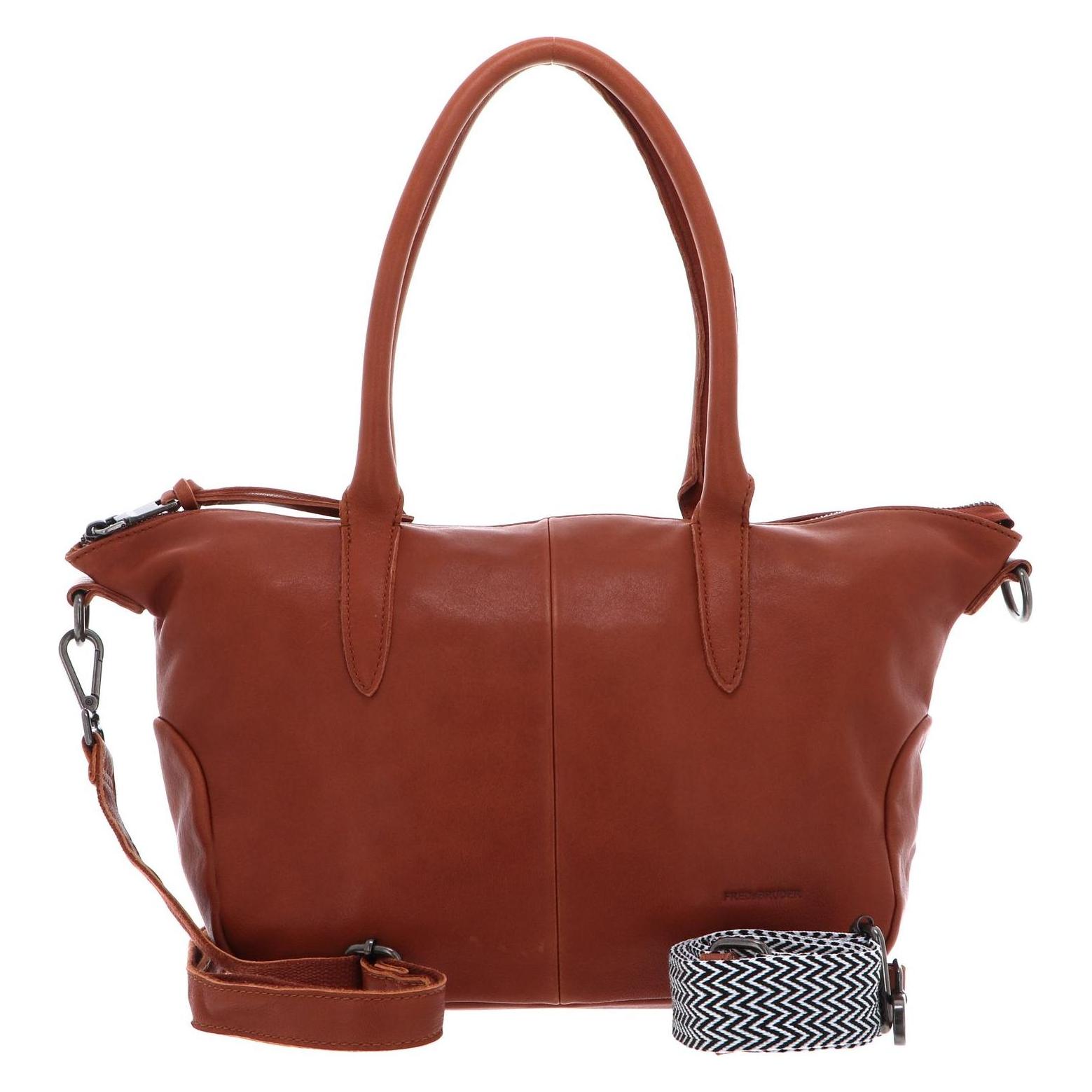 FredsBruder, Damen, Handtasche, Jeren Duffel Bag, Braun